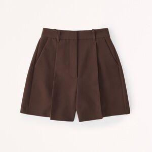 Abercrombie & Fitch Ultra High Rise Tailored Short